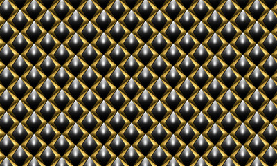 Background with 3D motifs and elegant shadows