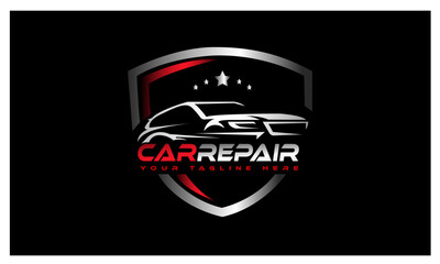 Fototapeta premium Car repair logo