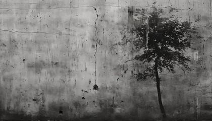 Fototapeta premium Abstract rusty wall with stained concrete and broken window generated by AI