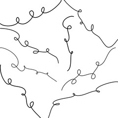 Squiggle Abstract Line