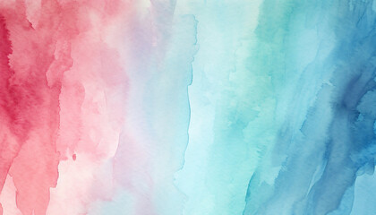 Abstract paint backdrop with watercolor painting and vibrant colors generated by AI