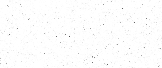Mottled seamless pattern. Small dirty grunge sprinkles, particles, dots and spots texture. Noise grain repeated background. Overlay random grungy grit wallpaper. Vector black dust distressed backdrop
