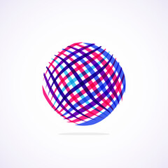 Abstract circle logo - minimalist emblem, timeless and universal shape of circle. Unique logo represent range of brands and concepts, encapsulating simplicity and creativity in single, iconic image