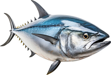 Tuna fish isolated on transparent background.PNG