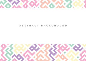 colorful abstract pattern background vector