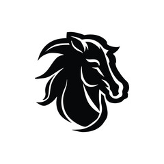 horse head logo icon