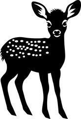 Fototapeta premium baby deer bottomless 