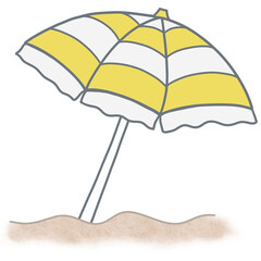 Beach umbrella