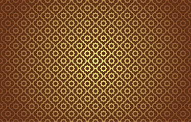 Seamless arabic pattern background. Arabian style Islamic ornamental Vector illustration