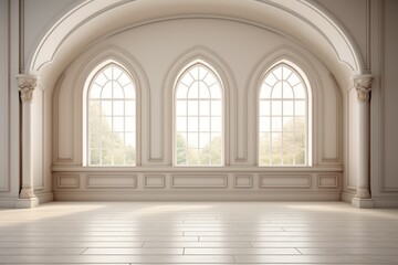 interior of the church