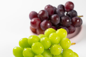 秋の味覚 シャインマスカットとピオーネ