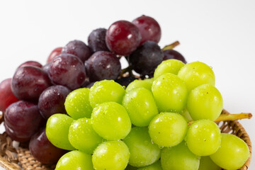 秋の味覚 シャインマスカットとピオーネ