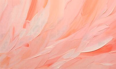 Acrylic paint strokes. Abstract background in pink colors, Generative AI - obrazy, fototapety, plakaty