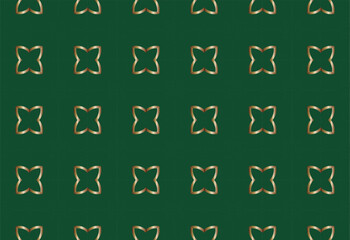 Golden ornament in Arabian style.  For Wallpaper, presentation, background. Interior design. Fashion print. Illustration made with texture. 