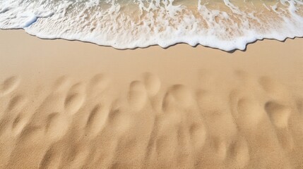 Fototapeta na wymiar a beach carpet at a very beautiful