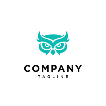 Head Owl logo icon vector template.eps
