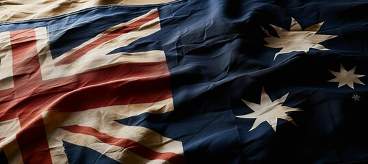 Australia flag. Generative AI technology.