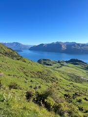 Roys Peak Track in Wanaka, South Island of New Zealand