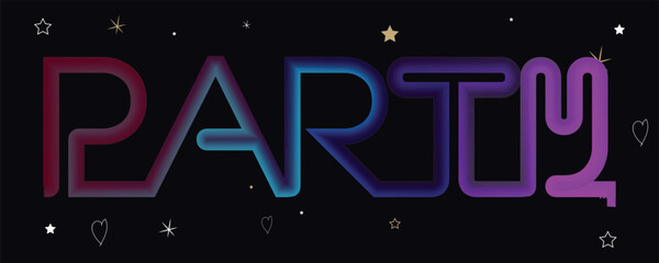 Night dance party music night poster template. Electro style concert disco club party event flyer invitation