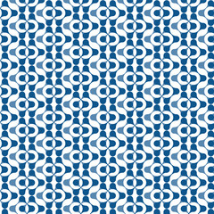 Seamless modern geometric repeating pattern