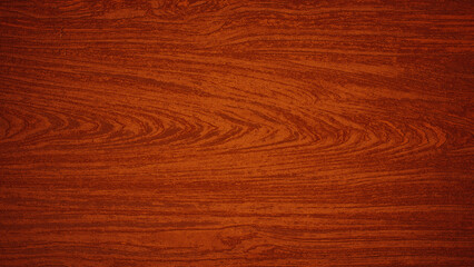 Obraz premium Dark reddish-brown gradient wood grain background with rough skin effect