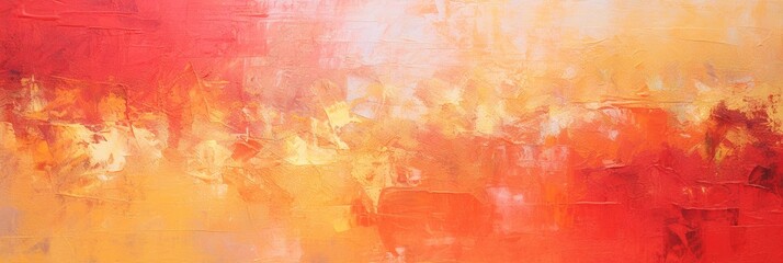 Fototapeta premium Texture of red wall, close up of abstract rough red golden painting texture background, celebration red new year background.