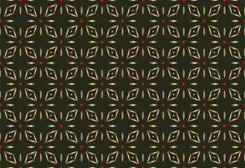 Abstract classic golden pattern. Geometric pattern with gradient. For Wallpaper, presentation, background. Interior design. Fashion print. Illustration made with texture. 