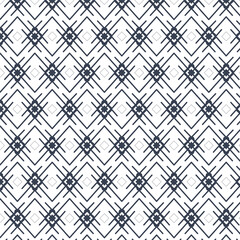 Seamless modern geometric repeating pattern