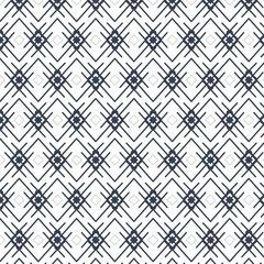Seamless modern geometric repeating pattern