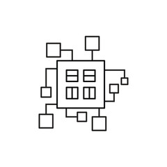 Dynamic IT Collection: Editable Stroke Icons for Network Systems, Communication, Online Computing, Web Content, Design, Software, Data Centers, Mobile Devices, and Apps – Sleek Thin Line Symbols