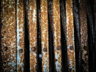rustic iron of door background