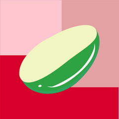 illustration of an apple