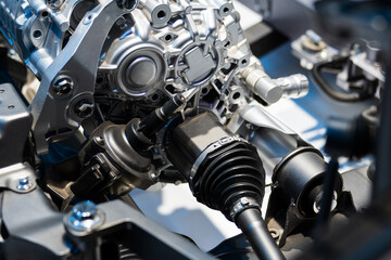 Fototapeta na wymiar Car engine details