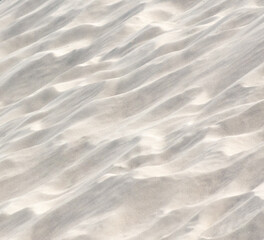 White sand in nature as an abstract background. Texture