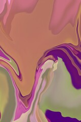 Obraz premium orange and purple blurred liquid gradient background