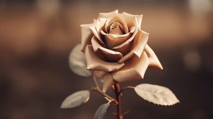Vintage Elegance: Photograph a rose with a vintage filter or in sepia tones, evoking a sense of...
