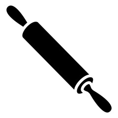 rolling pin glyph icon