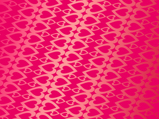 Hearts background with modern ornaments, red color, perfect for valentines, letters, gifts, prizes, surprises, etc.