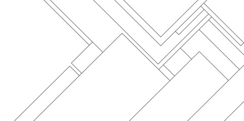 Abstract background of white Business cards with lines, Connected lines with geometric stripes,  Industrial construction design of houses with geometric lines, modern geometric background with lines.