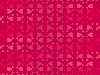Hearts background with modern ornaments, red color, perfect for valentines, letters, gifts, prizes, surprises, etc.