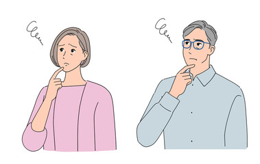 悩む・困るシニア夫婦