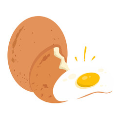 Fried Egg Vector