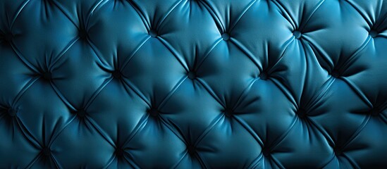 Abstract blue retro vintage sofa textile fabric texture background