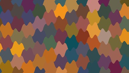 seamless pattern with triangles