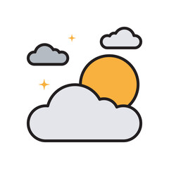 Weather and Cloud Illustration