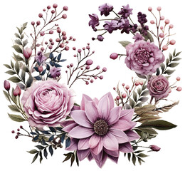 invitation pastel valentine rose watercolor wedding romantic birthday greeting graphic elegant w
