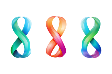 World cancer day ribbon