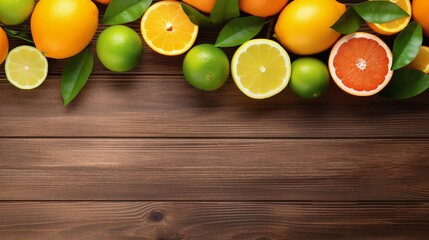 Fresh Citrus fruits ,lemon and Orange