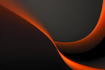 Vector abstract dark orange wave background with liquid and shapes on fluid gradient with gradient and light effects. Shiny color effects.