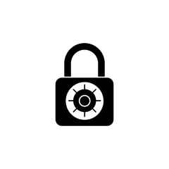 Safe combination concept line icon. Simple element illustration. Safe combination concept outline symbol design.